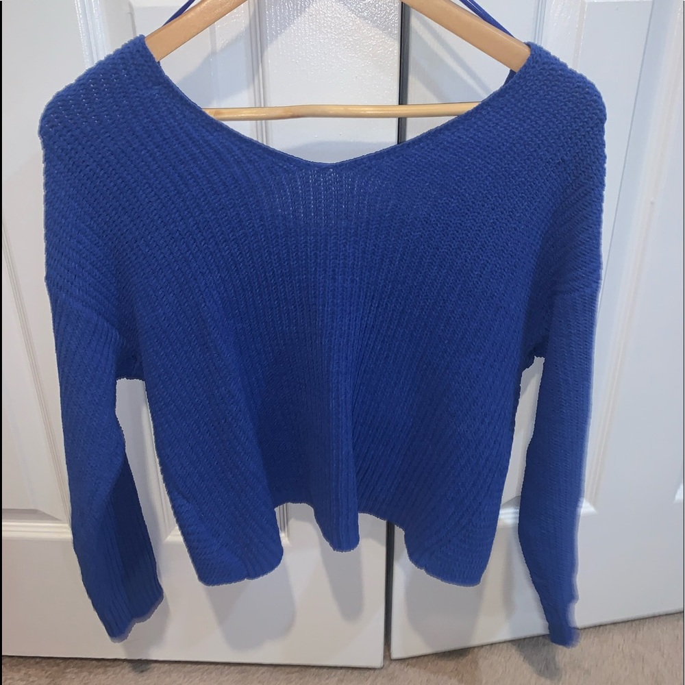 Criss-Cross sweater